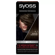 Farby do włosów i szampony koloryzujące - Syoss 4-1 średni Brąz - miniaturka - grafika 1