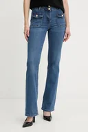 Spodnie damskie - Morgan jeansy damskie medium waist POLEN3 - miniaturka - grafika 1