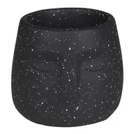 Donice - Osłonka LONE cement 11 x 11 x 9,5 cm antracytowa - miniaturka - grafika 1