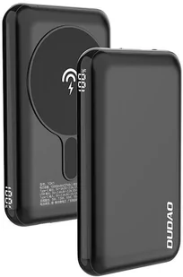 Dudao TGK1 powerbank z ładowarką bezprzewodową 15W 10000mAh czarny (TGK1-czarny) - Powerbanki - miniaturka - grafika 1