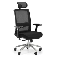 Fotele i krzesła biurowe - B2B Partner Krzesło biurowe ALTA MF, czarne X3-53A-MF/NT01+K11 - miniaturka - grafika 1
