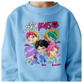 Bluzy dla dziewczynek - BLUZA DZIECIĘCA HUNTRIX SAJA BOYS 134-140 BAWEŁNIANA JAKOŚĆ - miniaturka - grafika 1