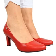 Czółenka - Czółenka na słupku czerwone Sergio Leone - miniaturka - grafika 1