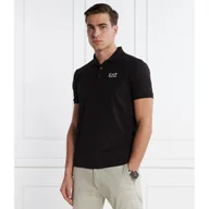 Koszule męskie - EA7 Polo | Regular Fit - miniaturka - grafika 1