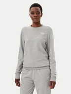 Bluzy damskie - Reebok Bluza 100012556 Szary Regular Fit - miniaturka - grafika 1