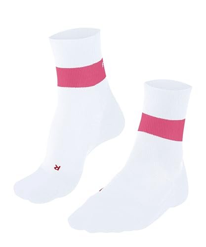 FALKE Kobiety Skarpety do biegania RU Compression Stabilizing W So materiał funkcjonalny lyocell kompresyjne 1 Para, Biały White 2005, 35-36