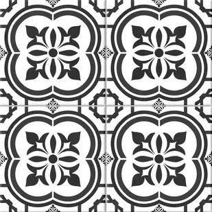 Gres Flavori Gpt1161 Patchwork Black 42X42 - Płytki ceramiczne - miniaturka - grafika 1