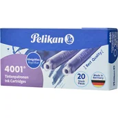 Inne akcesoria do piór i długopisów - Pelikan Naboje atramentowe krótkie niebieskie 20 szt. - miniaturka - grafika 1