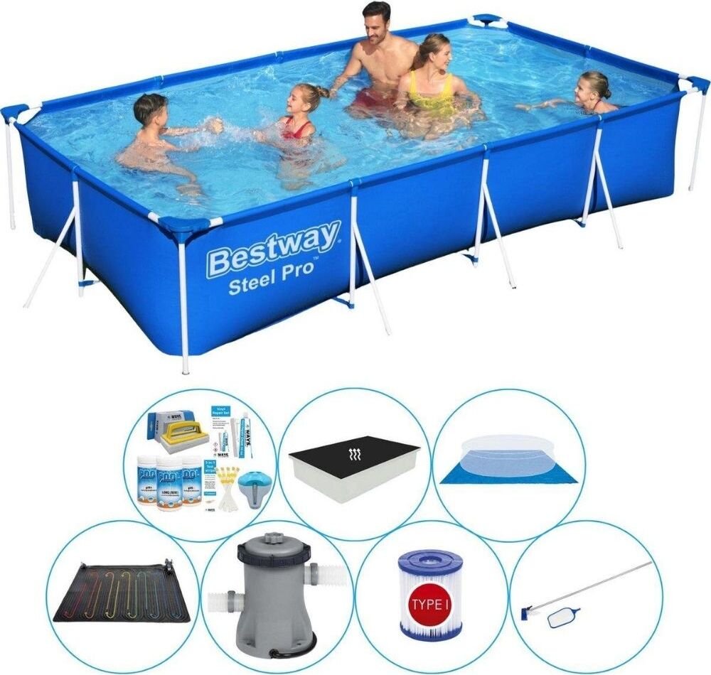 Zestaw basenowy - Bestway Fast Set 400x211x81 cm okrągły