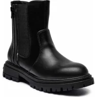 Buty dla dziewczynek - CALVIN KLEIN JEANS Botki CHELSEA - miniaturka - grafika 1