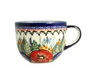 Filiżanki - FILIŻANKA 0,35 L GU1379DEK149Art CERAMIKA BOLESŁAWIEC - miniaturka - grafika 1