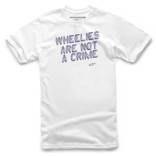 Alpinestars Koszulka męska Wheelies Tee White - Koszulki męskie - miniaturka - grafika 1