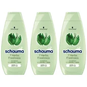 Szampony do włosów - Oczyszczający szampon 7 ziół Schauma 3 sztuki - miniaturka - grafika 1
