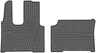 Dywaniki samochodowe - Frogum Dywaniki gumowe czarne MERCEDES Actros Mp4 od 2012 wąska wersja 0078MPIV - miniaturka - grafika 1