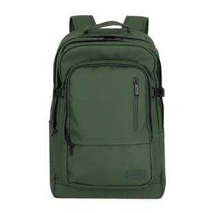 Travelite Basics Plecak 48 cm Komora na laptopa oliv - Plecaki - miniaturka - grafika 1