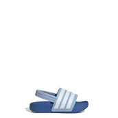 Buty dla chłopców - adidas Uniseks - niemowlęta ADILETTE ESTRAP SLIDES INFANTS, Clear Sky/Cloud White/Bright Royal, 24 EU - miniaturka - grafika 1