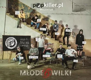Popkiller Młode Wilki 6 - Składanki muzyczne - miniaturka - grafika 2