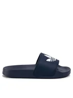 Klapki i japonki damskie - adidas Klapki Adilette Lite Slides FU8299 Granatowy - miniaturka - grafika 1