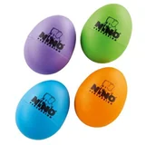 Instrumenty perkusyjne - Nino Set-540-2 Egg Zestaw 4 shakerów NINOSET5402 - miniaturka - grafika 1