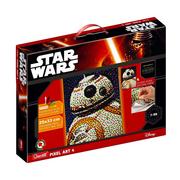Zabawki kreatywne - Quercetti Star Wars, zestaw Mozaika Pixel Art 4 BB-8 - miniaturka - grafika 1