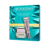 Zestawy kosmetyków damskich - Yoskine Okinawa Green Caviar zestaw krem do twarzy na dzień i na noc 60+ 50ml + krem pod oczy na powieki i wokół ust 15ml - miniaturka - grafika 1
