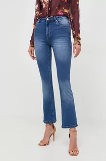 Spodnie damskie - Silvian Heach jeansy damskie medium waist - grafika 1