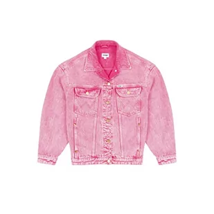 Wrangler Jumbo Trucker Denim Kurtka Damska, Icepop, L - Kurtki damskie - miniaturka - grafika 1