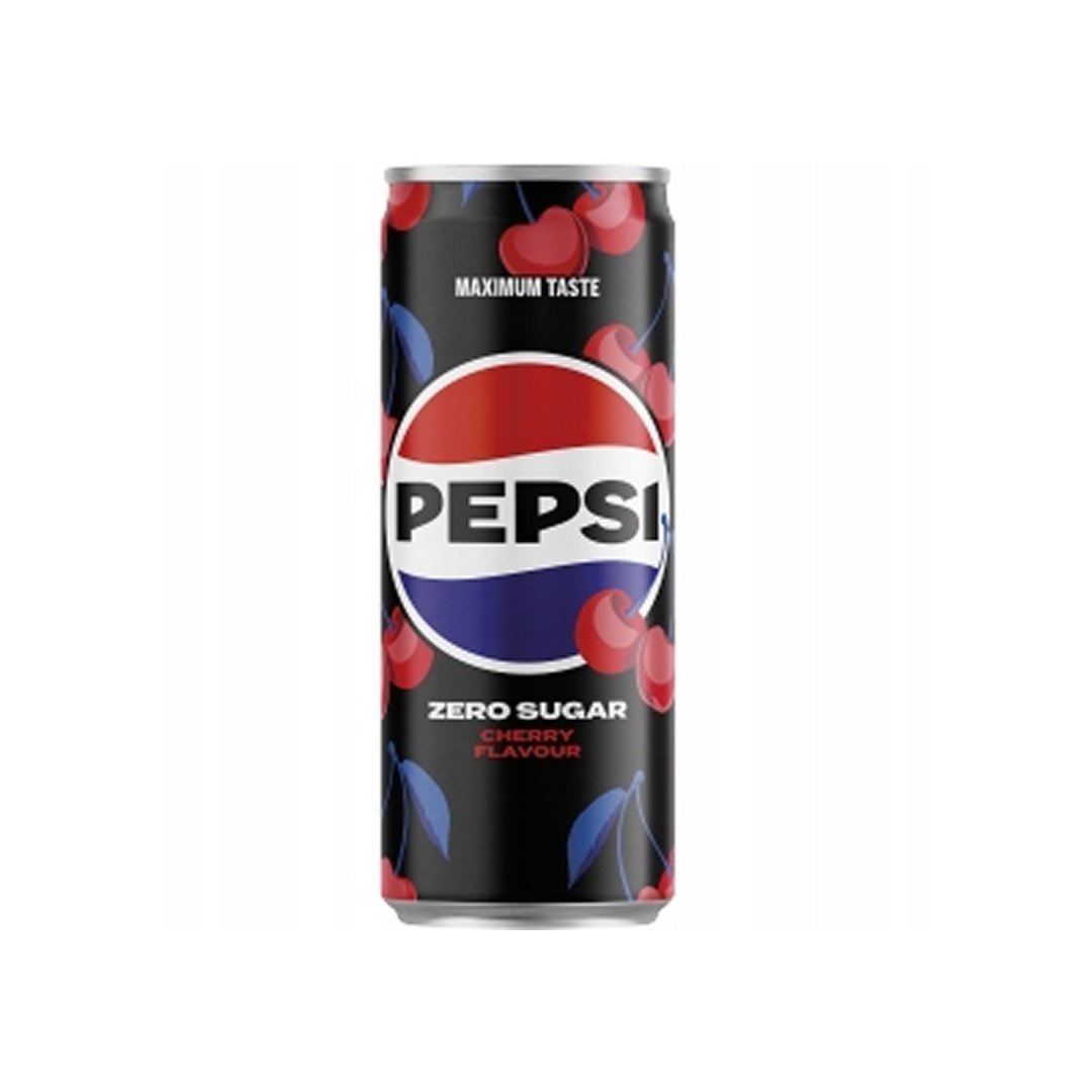 Pepsi Cherry Zero 330ml napój gazowany cola bez cukru o smaku wiśniowym