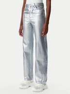 Spodnie damskie - Patrizia Pepe Jeansy 8P0487/D095-S709 Niebieski Regular Fit - miniaturka - grafika 1