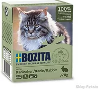 Mokra karma dla kotów - BOZITA Kawałki w galaretce z królikiem 370g - miniaturka - grafika 1