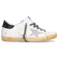 Trampki damskie - Golden Goose Trampki niskie SUPER STAR skóra cielęca - miniaturka - grafika 1