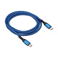 Kable komputerowe i do monitorów - AKYGA Cable USB AK-USB-38 USB type C m / USB type C m ver. 2.0 100W 1.8m - miniaturka - grafika 1