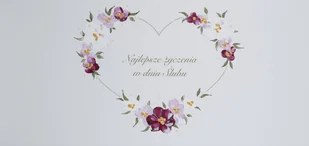 Karnet Ślub DL S31 Duże serce - Albumy inne - miniaturka - grafika 1