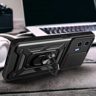 Etui MOTROLA MOTO G24 / G24 POWER / G04 Tech-Protect Camshield Pro czarne - Etui i futerały do telefonów - miniaturka - grafika 6