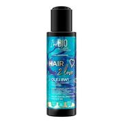 Olejki do ciała i włosów - Eveline Hair 2 Love Olej 8w1 do olejowania włosów suchych,zniszczonych i puszących się 110ml - miniaturka - grafika 1