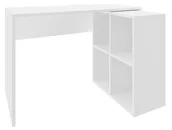 Biurka - Elior Białe biurko w kształcie litery L G7-P45 - miniaturka - grafika 1