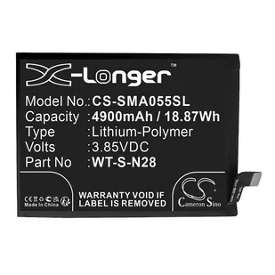 Samsung Galaxy A05 2023 / WT-S-N28 4900mAh 18.87Wh Li-Polymer 3.85V (Cameron Sino) - Baterie do telefonów - miniaturka - grafika 1