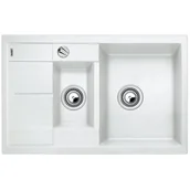 Zlewozmywaki - Blanco METRA 6S COMPACT BIAŁY 513468 - miniaturka - grafika 1