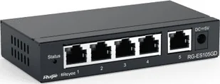 Switch Reyee Niezarządzalny Switch Reyee 5 portów 100Mbps Metalowa Obudowa Desktop - Switche - miniaturka - grafika 1