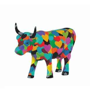 CowParade, figurka-krówka HEARTSTANDING COW, średnia/poliresing - Figurki dekoracyjne - miniaturka - grafika 1