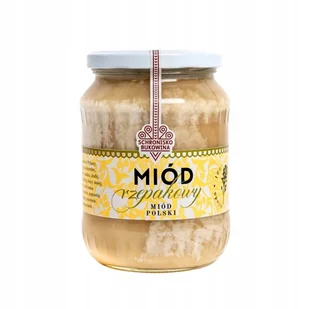 Mi��d rzepakowy Schronisko Bukowina 700ml/1kg - Miód - miniaturka - grafika 1