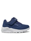 Buty dla chłopców - Skechers Sneakersy Uno Lite Vendox 403695L/NVY Granatowy - miniaturka - grafika 1