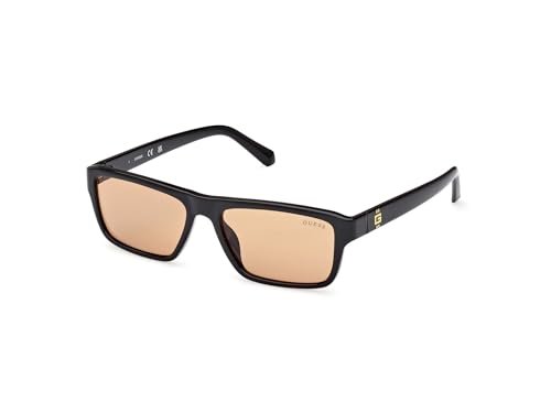 Guess GU00085 Okulary przeciwsłoneczne, Mężczyźni, Shiny Black (czarny), Jeden rozmiar