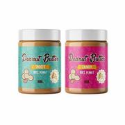 Słodkie kremy i masła - MP SPORT Peanut Cream 100% Peanut Smooth & Crunchy - Masło Orzechowe / Krem orzechowy - 2x 1000g - miniaturka - grafika 1
