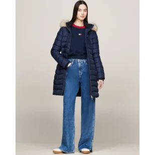 Tommy Jeans Puchowa kurtka | Slim Fit - Kurtki damskie - miniaturka - grafika 1