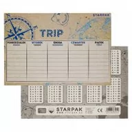 Szkolne artykuły papiernicze - Starpak Plan lekcji z tabliczką mnożenia Trip 25 szt. - miniaturka - grafika 1
