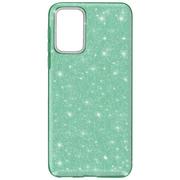 Etui i futerały do telefonów - Etui tylne Samsung Galaxy A52 Glitter Zdejmowane Sztywne Silikonowe zielone - miniaturka - grafika 1