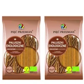 Paluszki - Pięć Przemian Paluszki orkiszowe pełnoziarniste Zestaw 2 x 45 g Bio - miniaturka - grafika 1