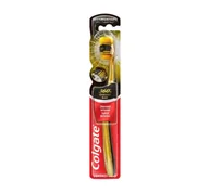 Szczoteczki do zębów dla dzieci - Colgate Szczoteczka do zębów 360 Charcoal Gold-Miękka 1szt 2030-uniw - miniaturka - grafika 1