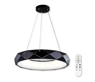 Top Light - LED Żyrandol ściemnialny na lince LED/45W/230V czarne + +pilot - Lampy sufitowe - miniaturka - grafika 1